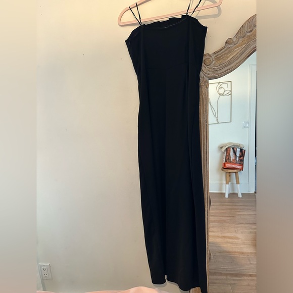 NWT Zara Women’s Strapless Long Jumpsuit - Picture 7 of 9